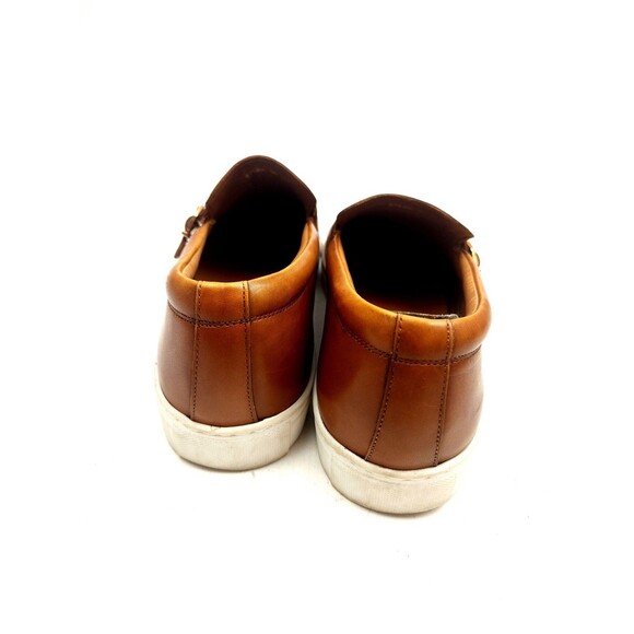 Marc Nolan Kyler Mens Size 10 Brown Leather Monk Strap Shoes main image 8